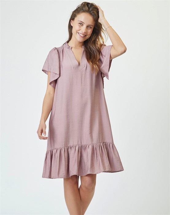 Hera CC Crop Frill Kjole